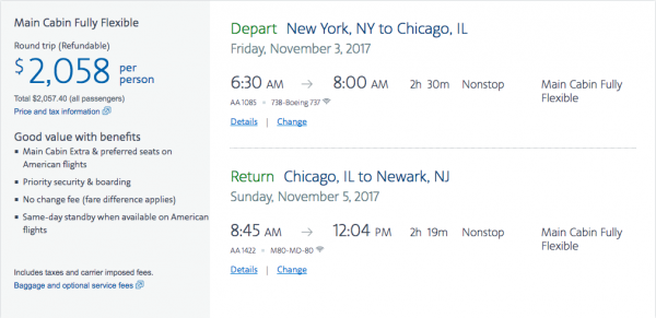 india to new jersey flight price