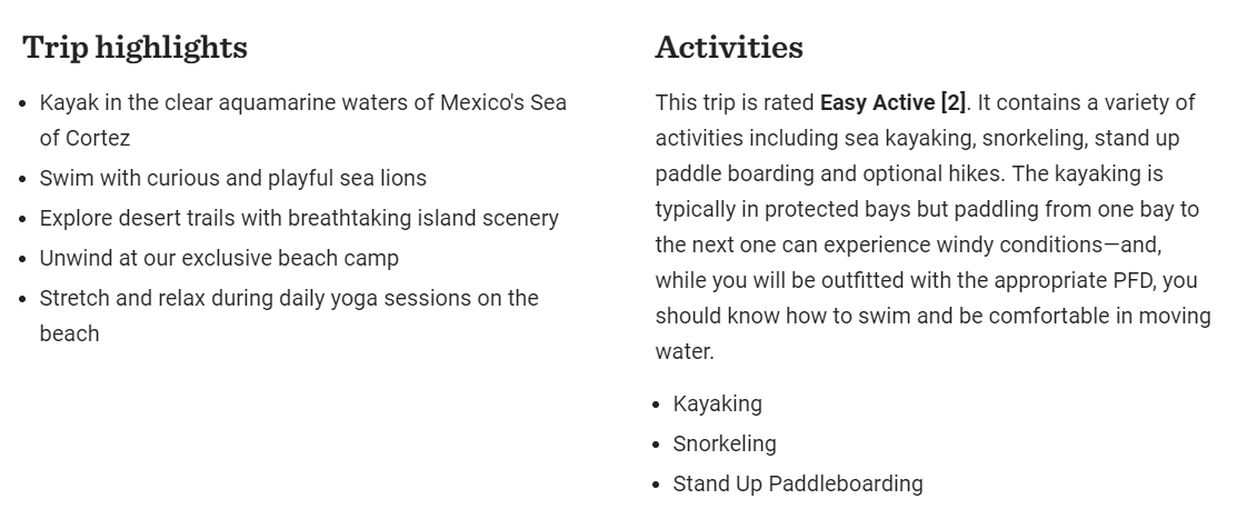 REI-Adventures-Highlights | AardvarkCompare.com